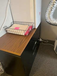 [#D6-98] Black 2-Drawer File