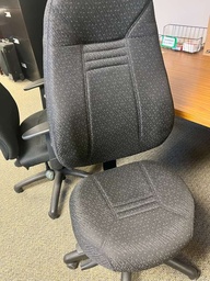 [#B5-109] Patterned Gray Steno Chairs 