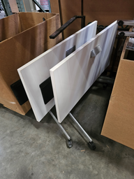 [#C8-15] 48x24 Folding tables on wheels