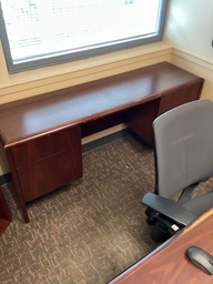 [#E4-92] Desk 2 Peds 20” x 66”