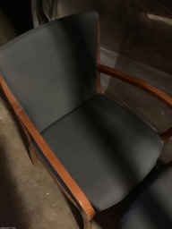 [#B9-104] GUEST CHAIR BLUE STEELCASE