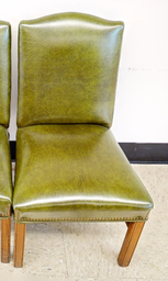 [#B9-12] Green no arms chair