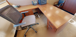 [#E6-1] L-shaped desk