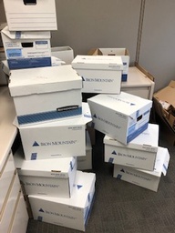 [#F1-4] empty banker boxes