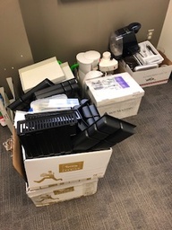 [#G8-9] boxes of office trays