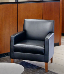 [#B12-3] Black lounge chair