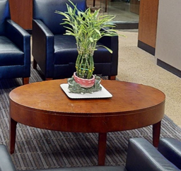 [#C3-11] Oval coffee table