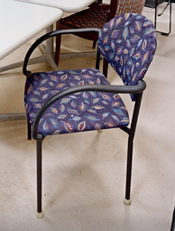 [#B8-4] Paisley chairs with arms