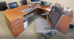 [#E6-1] L-shaped desk