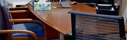 [#D5-8] Wood credenza, conference