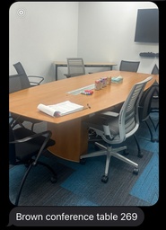 [#C6-269] Conference table