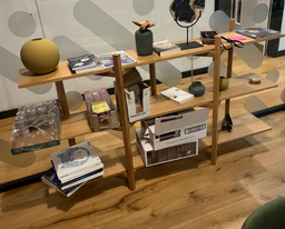 [#D2] Wood Shelving Unit