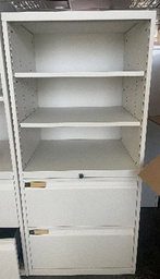 [#D22-33] Tall Teknion Cabinet