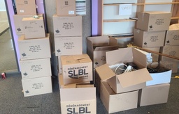 [#I2] Office Surplus - binders, paper