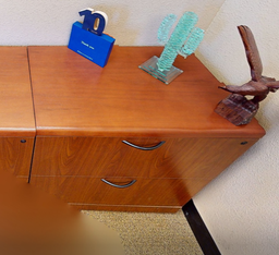 [#D5-12] 2D lateral wood credenza