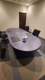 [#C6-1] Oval Conference Table 10'