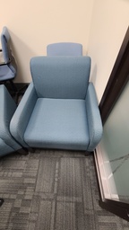 [#B12-14] Blue Lounge Chair