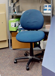 [#B12-7] Aqua task chair no arms