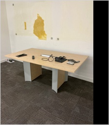 [#E2-220] Office desk wooden 