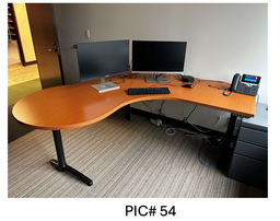 [#E6-54] RIGHT HAND L-SHAPE HAT DESK