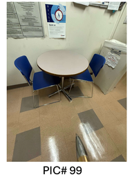[#C2-99] ROUND TABLE - TAN