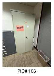 [#D22-106] STORAGE CABINET - BEIGE