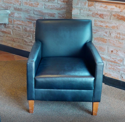 [#B12-7] Black lounge chair