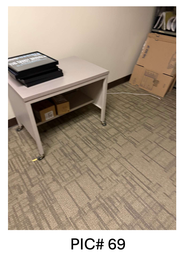 [#C1-69] WOOD TYPEWRITER STAND