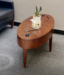 [#C3-15] Oval coffee table