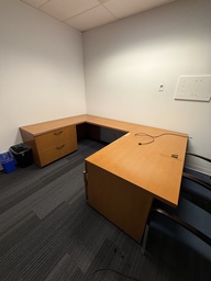 [#E7-50] U-Desk w/ Storage