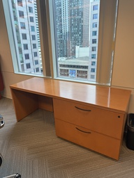 [#E4-64] Large Desk w/ 2 Drawers
