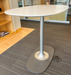 [#C2-27_6] Oval Meeting Table - 54 x 33 T11