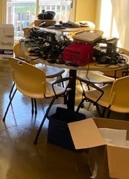 [#B4-6] Yellow Chairs Breakroom