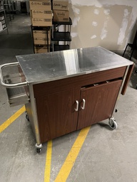 [#C1-226] Rolling Cart with Metal Top