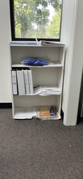 [#D2-2] Book Shelf 3H white