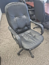 [#B5-26] Pleather high back meeting chairs