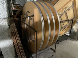 [#C4-65] Café Foldable Tables Belnick 66