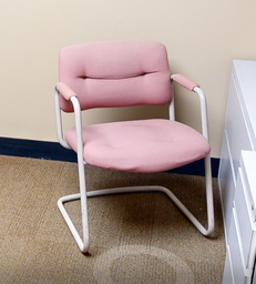 [#B8-9] Pink guest chair