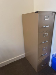 [#D11-2] 4 drawer vertical filing cabinet