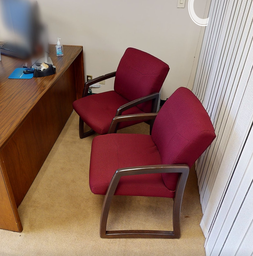 [#B9-19] Red Guest Chairs 2