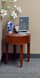 [#C11-20] Round wood side table