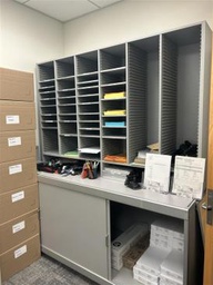 [#D21-CC] Mail Cabinet with Slider Door Storage