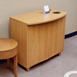 [#D20-8] Coffee cabinet, wood