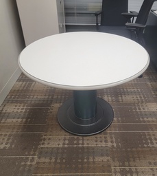 [#C4-82] Round table-wood-metal