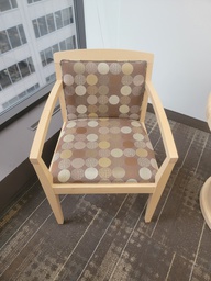 [#B9-147] Wood arm chair