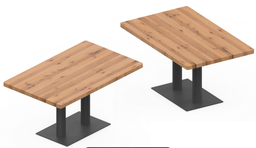 [#C12-9] Booth Tables With Power 1473mmW x 775mmD x 743mmH