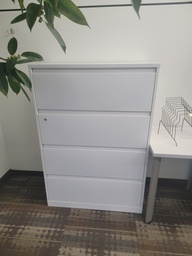 [#D10-408] 4 drawers cabinet -white