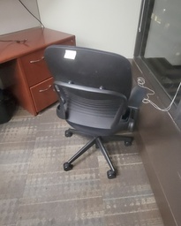 [#B13-475] Black office chair 