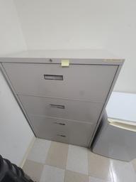 [#D10-517] 4 drawers cabinet -metal 