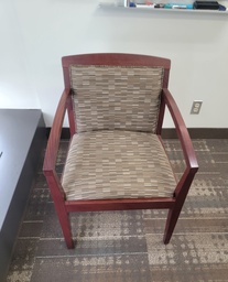 [#B5-532] Wood arm chair